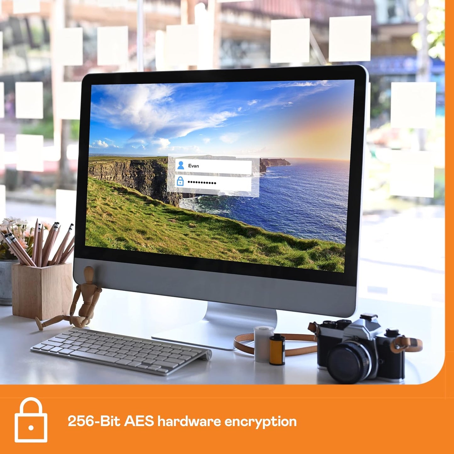 WD 22TB My Book Desktop External Hard Drive, USB 3.0, External HDD with Password Protection and Backup Software - WDBBGB0220HBK-NESN