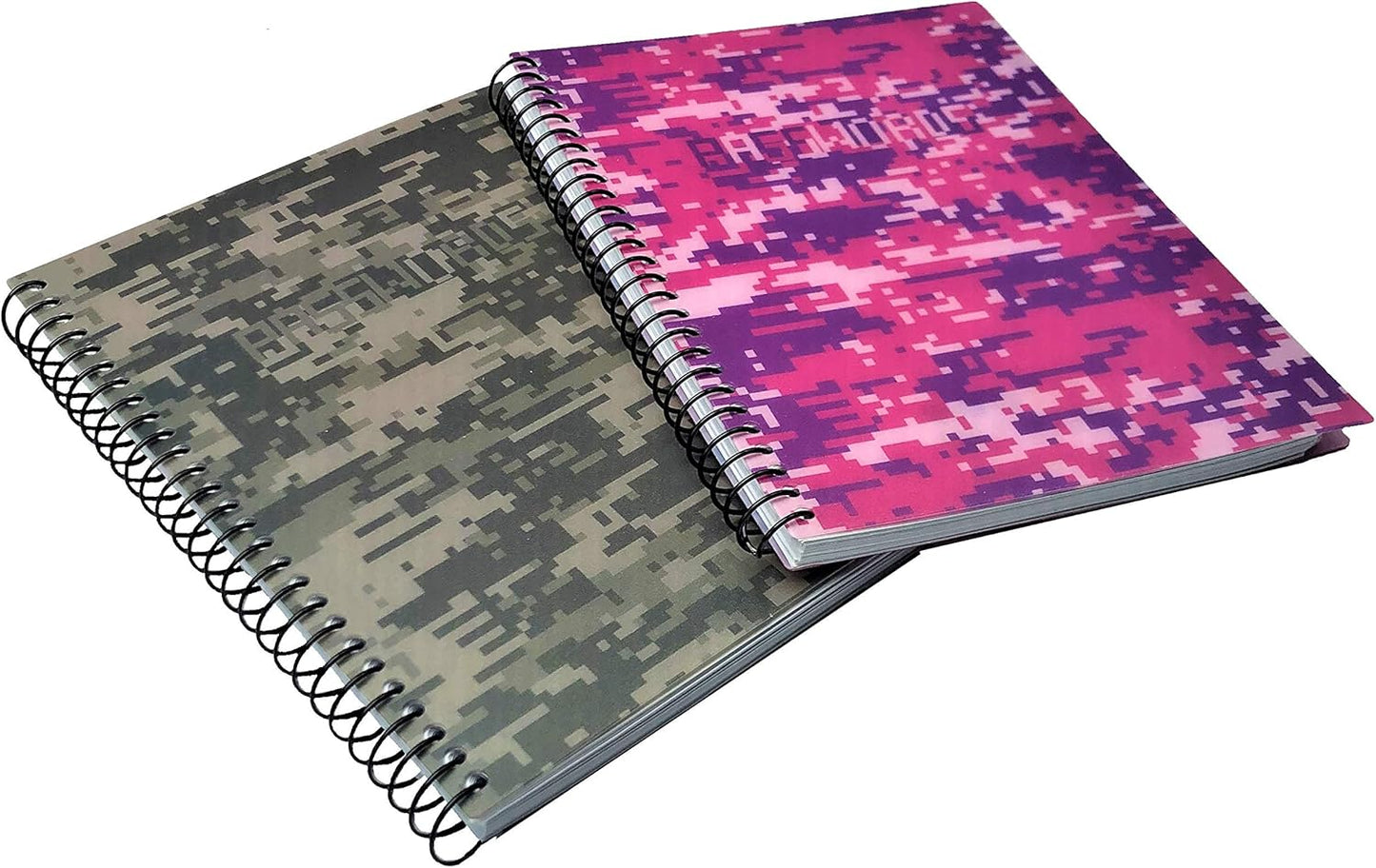 RE-FOCUS THE CREATIVE OFFICE, Password Book Keeper, Small, Mini, Green, Camouflage, Alphabetical Tabs, Spiral Bound, Removable Sheets, Journal Organizer, Includes Website Address, Username, Password