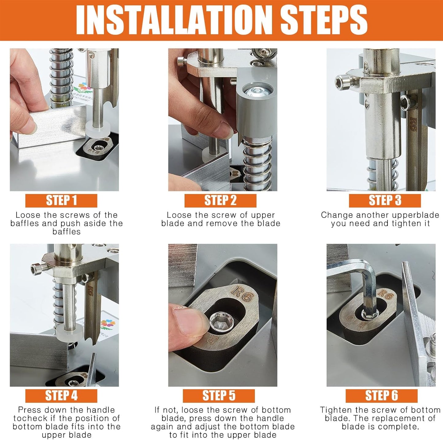 WILLBOND Corner Rounder Cutter Machine Heavy Duty Paper Punch Cutter with R6mm R10mm Interchangeable Dies Metal Corner Rounder Punch for Office, Business, Heavy Cardstock, Plastic, Aluminum Sheet