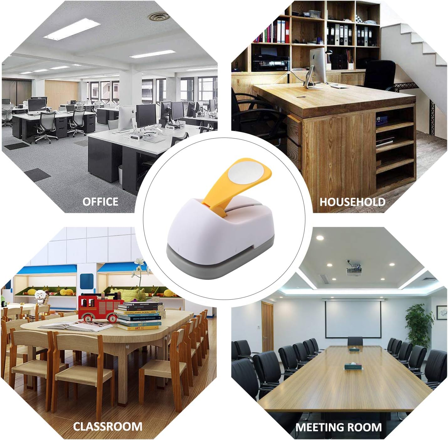 Craft Lever Punch 3 inch Heart Paper Punch Professional Tool for Valentine's Day Paper Crafting DIY Projects，Gifts，Stationery，Education，Greeting Cards Arts Fun Projects