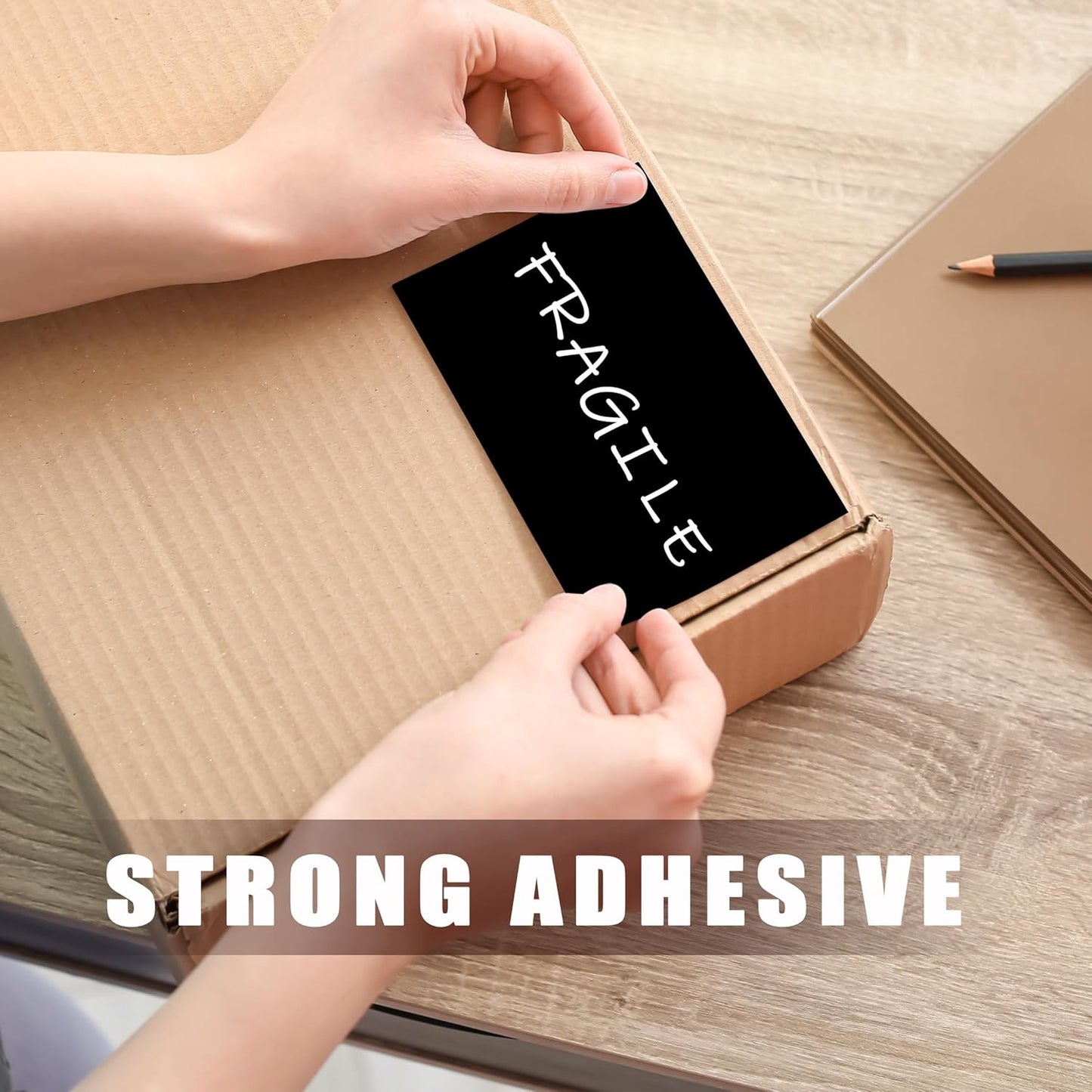 3 x 5 Inch 250Pcs Rectangle Color Coding Stickers,Strong Adhesion Easy to Write Label for Moving,Box Organization,Inventory,Business,Black