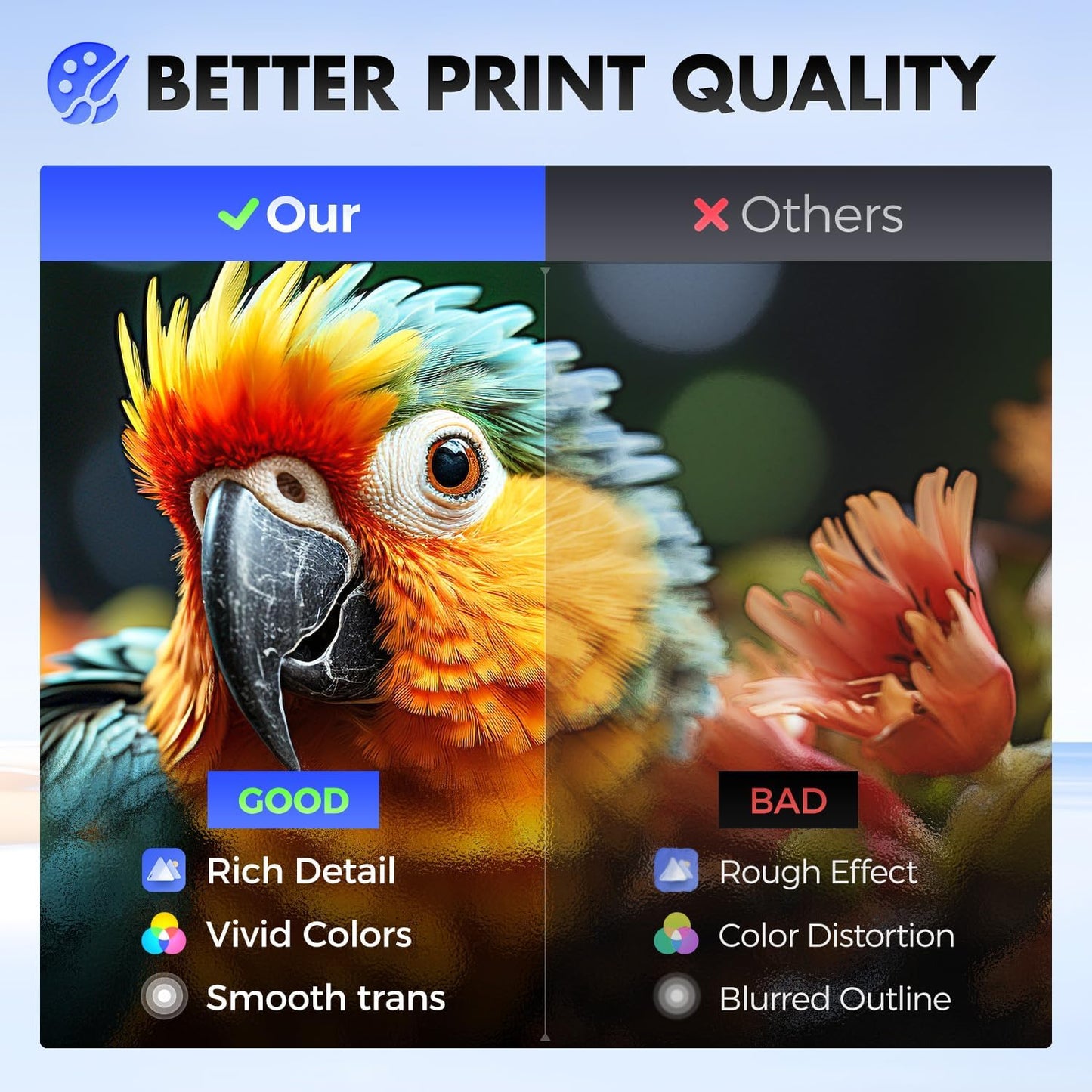 56F1H00 Toner Cartridge with chip Black Replacement for Lexmark 56F1H00 Toner Compatible for Lexmark MS321 MS421 MS521 MS621 MS622 MX321 MX421 MX521 MX522 MX622 Laser Printer dn adw adn dw ade de adhe