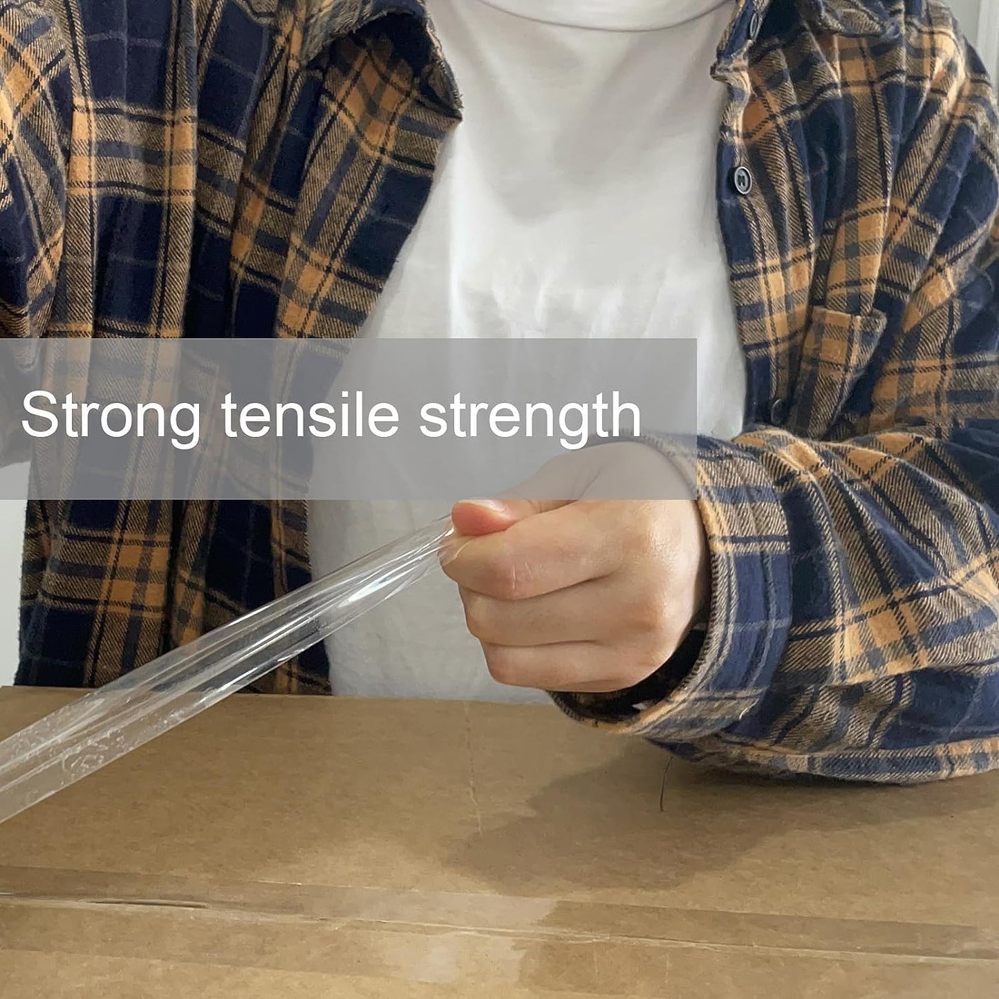 WELSTIK 12 Pack Clear Packing Tape Refills with 1 Dispenser, Heavy Duty Packaging Tape for Shipping and Moving, 2.4Mil 2 Inch x 60 Yard