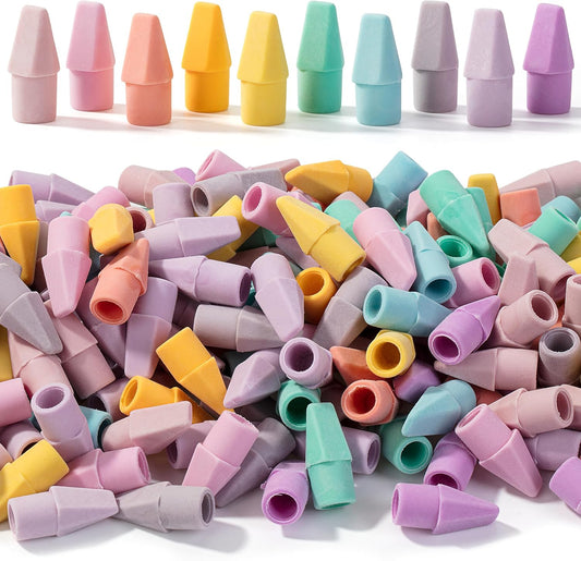 Mr. Pen- Pencil Erasers Toppers, 1000 Pack, Colorful, Latex Free, No Smudge, Mr Pen Erasers for Pencils