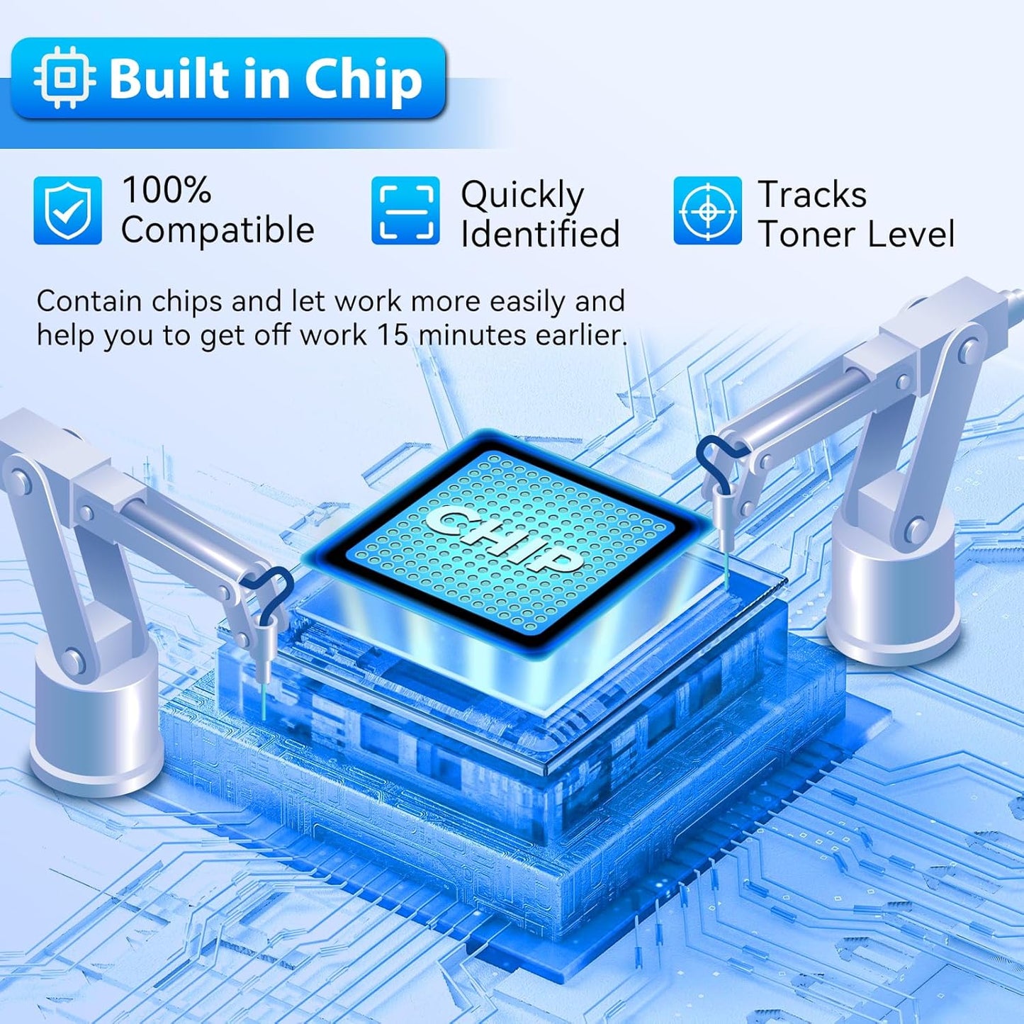 ZIPRINT 148X Black High Yield Toner Cartridge (with Chip) Compatible Replacement for HP 148X 148A W1480X W1480A for Laserjet Pro MFP 4101fdw 4101fdn 4001dw 4001dn 4001n (2 Pack)