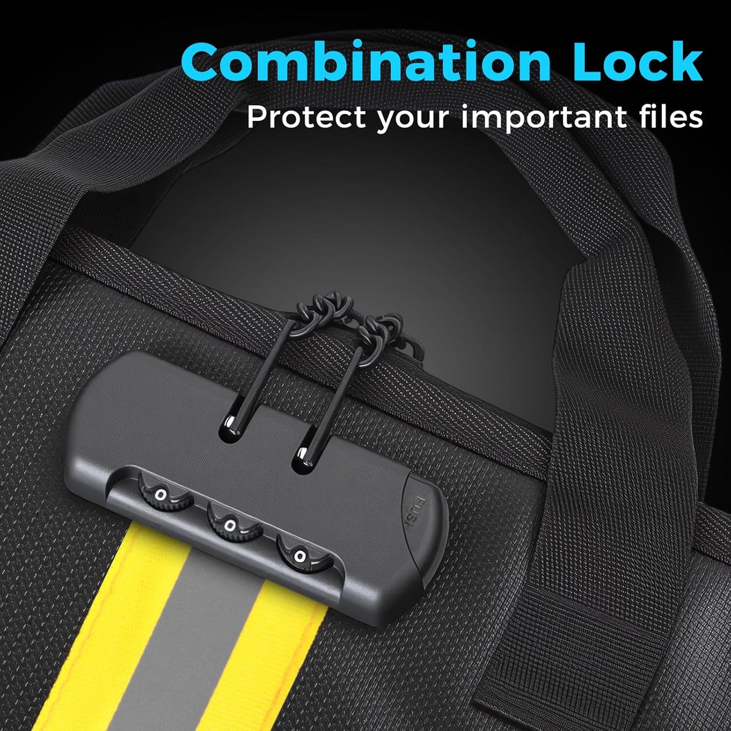 Accordion File Organizer with Combination Lock,Fireproof Expanding File Folder with Multi Pockets,13 Pockets Document Organizer with Handle & Labels,Portable Home Travel Safe Storage Letter A4 Files