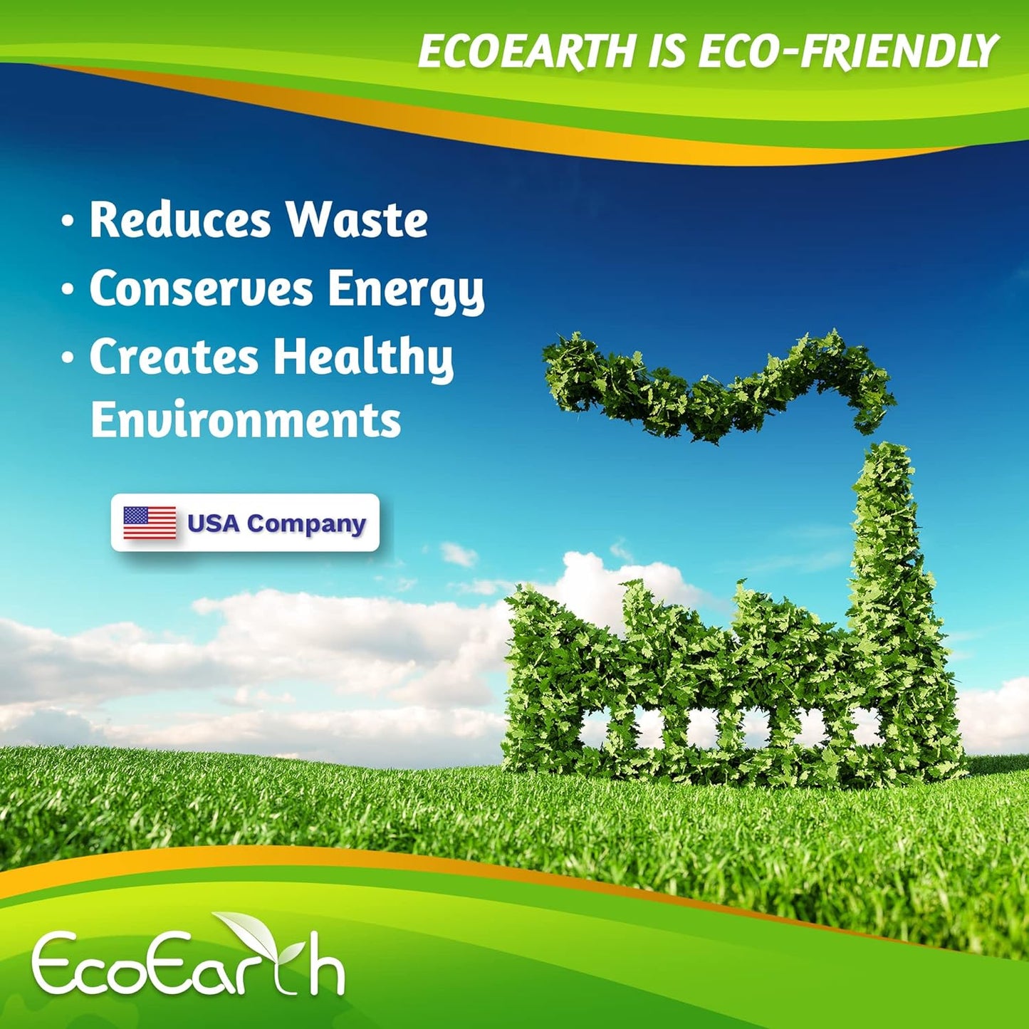 EcoEarth Horizontal Card Protector with Soft Edge (Large 4x3, 10 Pack) Clear Plastic Pouch for ID Name Badge Holders, Conference Nametag Sleeves, No Zipper for Quick and Easy Loading of Card Inserts