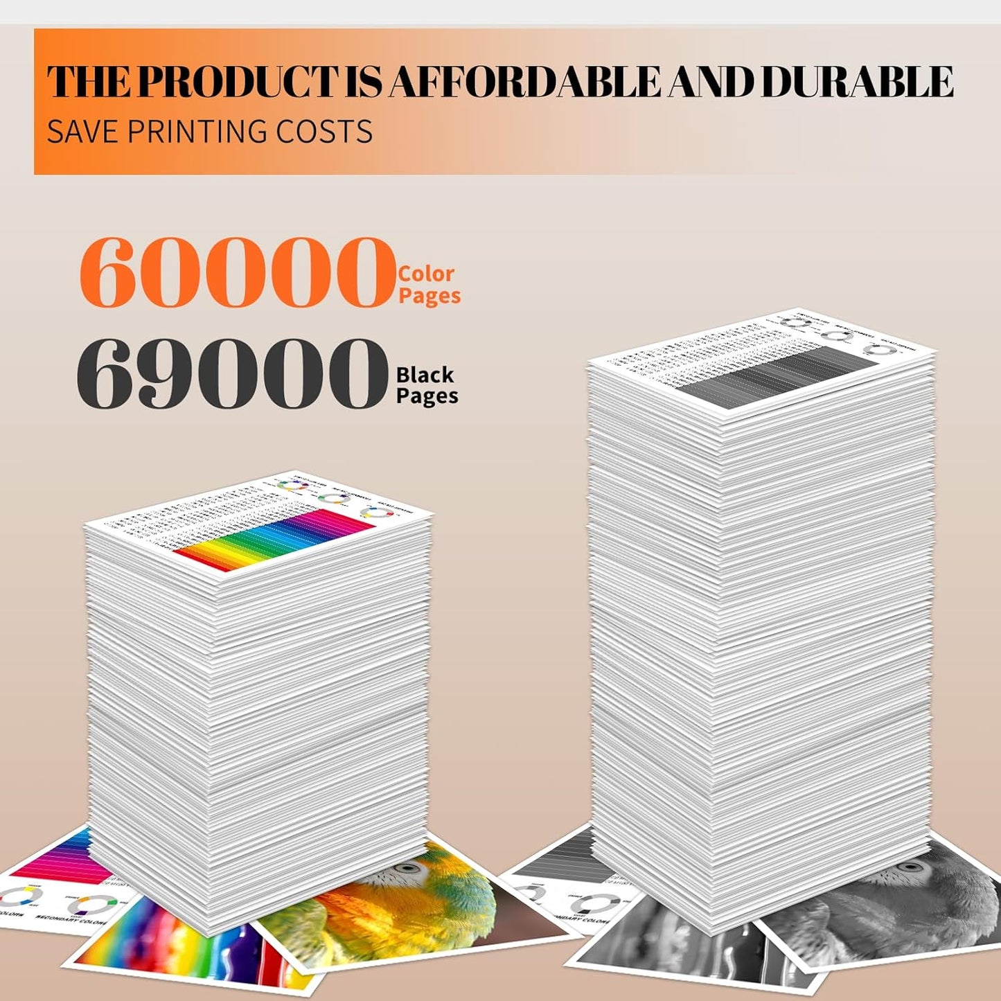 GPR55 GPR-55 Toner Cartidges Replacement for Canon GPR-55 GPR55 0481C003 0482C003 0483C003 0484C003 for Canon imageRUNNER Advance C5535i C5540i C5550i and C5560i Printers Black Cyan Yellow Magenta