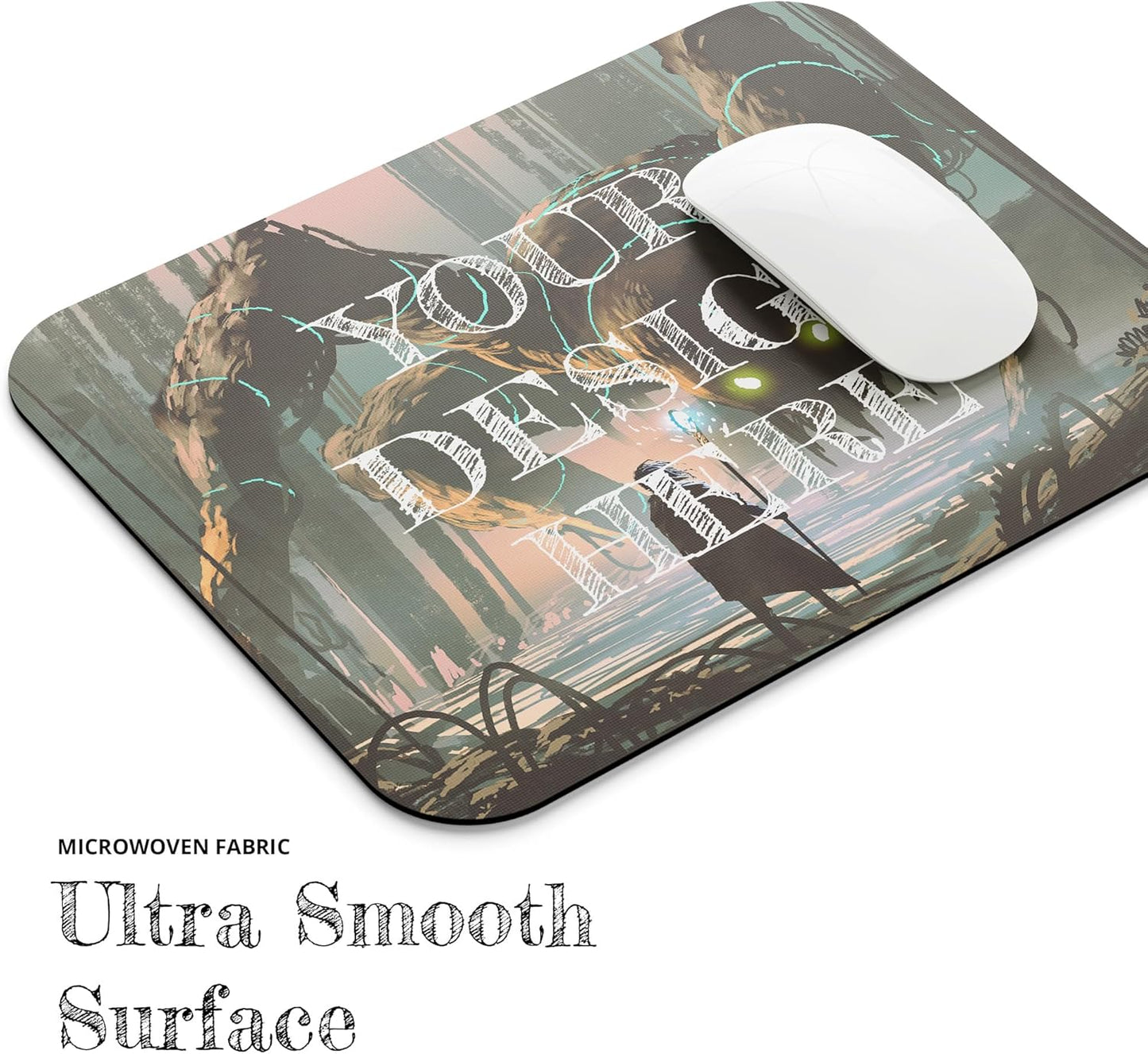 Custom Desk Mat – Personalized XL Desk Pad with Photo, Text, or Logo | Large 18x36” Gaming Mouse Pad, Extended Writing Surface