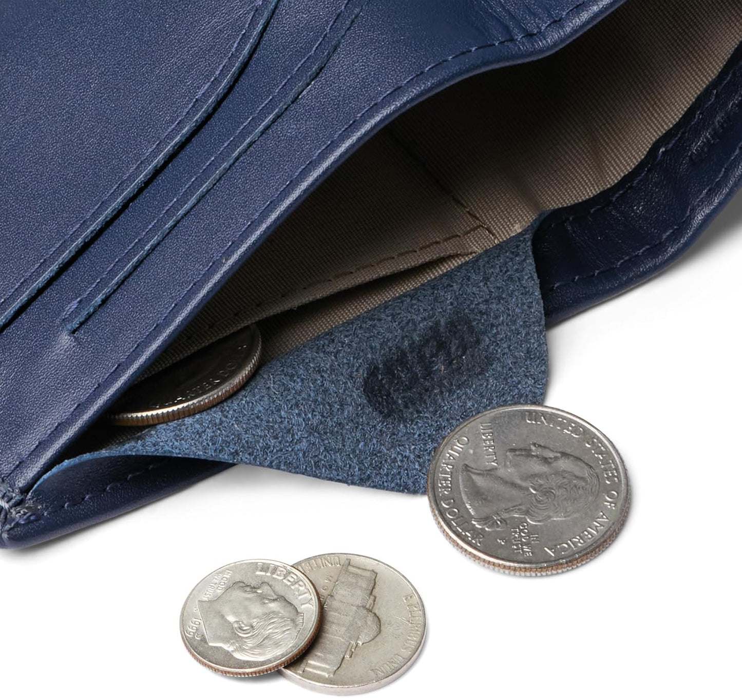 Bellroy Note Wallet (Slim Leather Bifold Design, RFID Blocking, Holds 4-11 Cards, Coin Pouch, Flat Note Section)