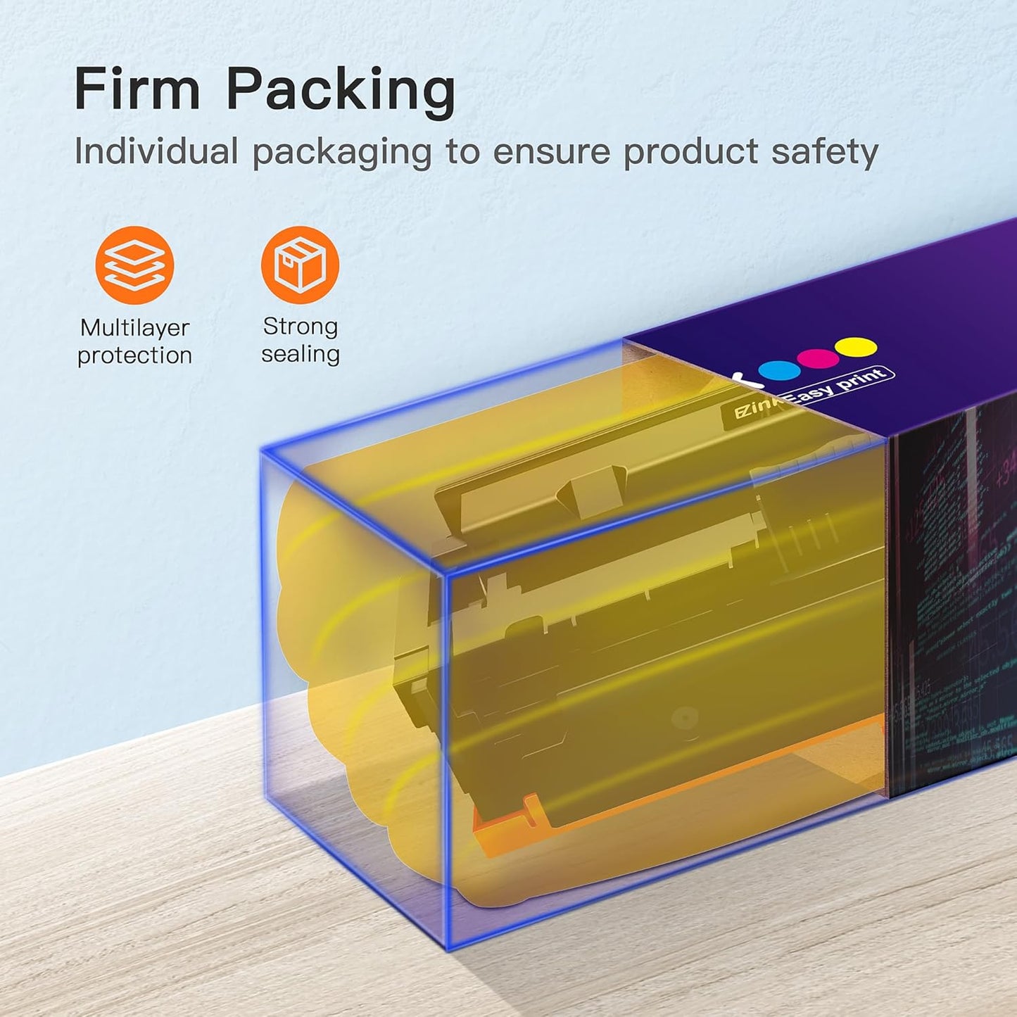 E-Z Ink Compatible Toner Cartridge Replacement for Canon 055 055H Replacement for Canon 055 Toner Cartridge Set to Use with Canon Color ImageCLASS MF743Cdw MF741Cdw MF746Cdw MF743 Printer (4 Pack)