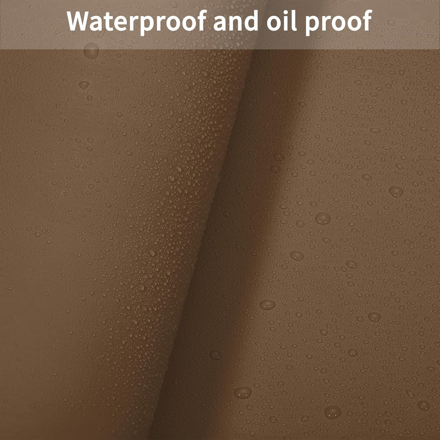 Leather Table Cover,1.8mm Thick,30x60 Inch Desk Cover,Large Desk Mat,Table Protector,Table Cover Protector,Desk Covers On Top of Desks(Mud Color+Champagne Gold,30x60)