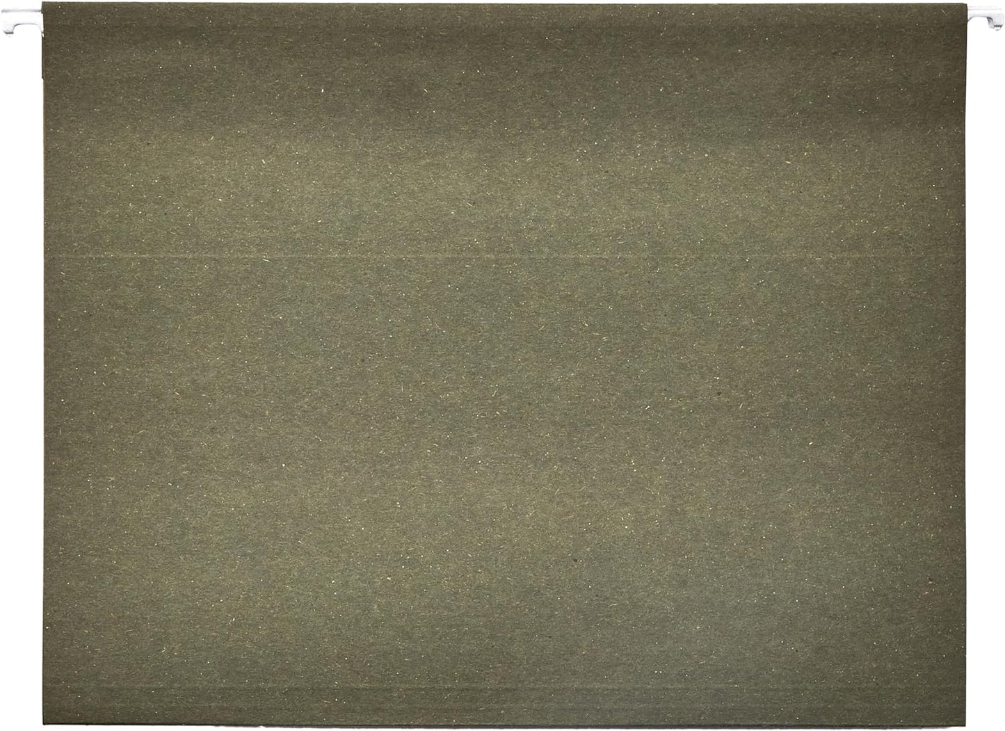 Amazon Basics Hanging Organizer File Folders for Efficient Filing, Sturdy, Adjustable Tabs, Letter Size, Pack of 25, Green