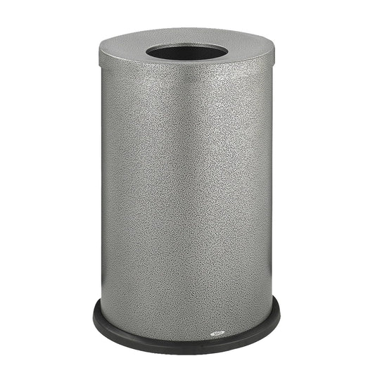 Safco Products 9677NC Black Speckle Open Top Waste Receptacle, 15-Gallon, Black Speckle