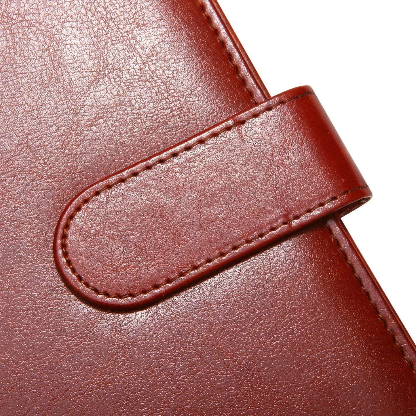 Clipboard Folder Padfolio, Mymazn Writing Portfolio Faux Leather Clipboards with Cover for Legal Pad Holder Letter Size A4 8.5 x 11 for Business Conference Notepad Clip Boards Brown