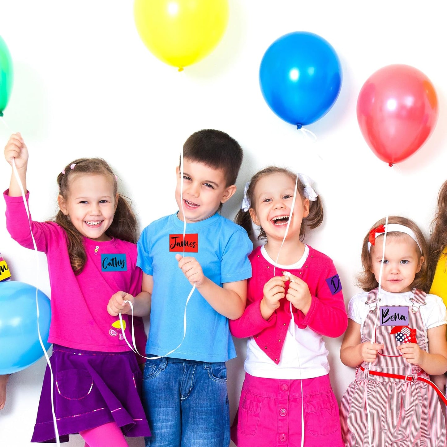 YSHIHE Colored Labels Stickers 3 x 2 Inch Rectangular Moving Labels 8 Colors Large Color Coding Labels - 240 Pack